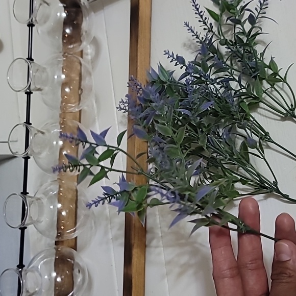 NEW Ivolador Desktop Glass 5 Bulb with Retro Wooden Stand - Picture 5 of 16